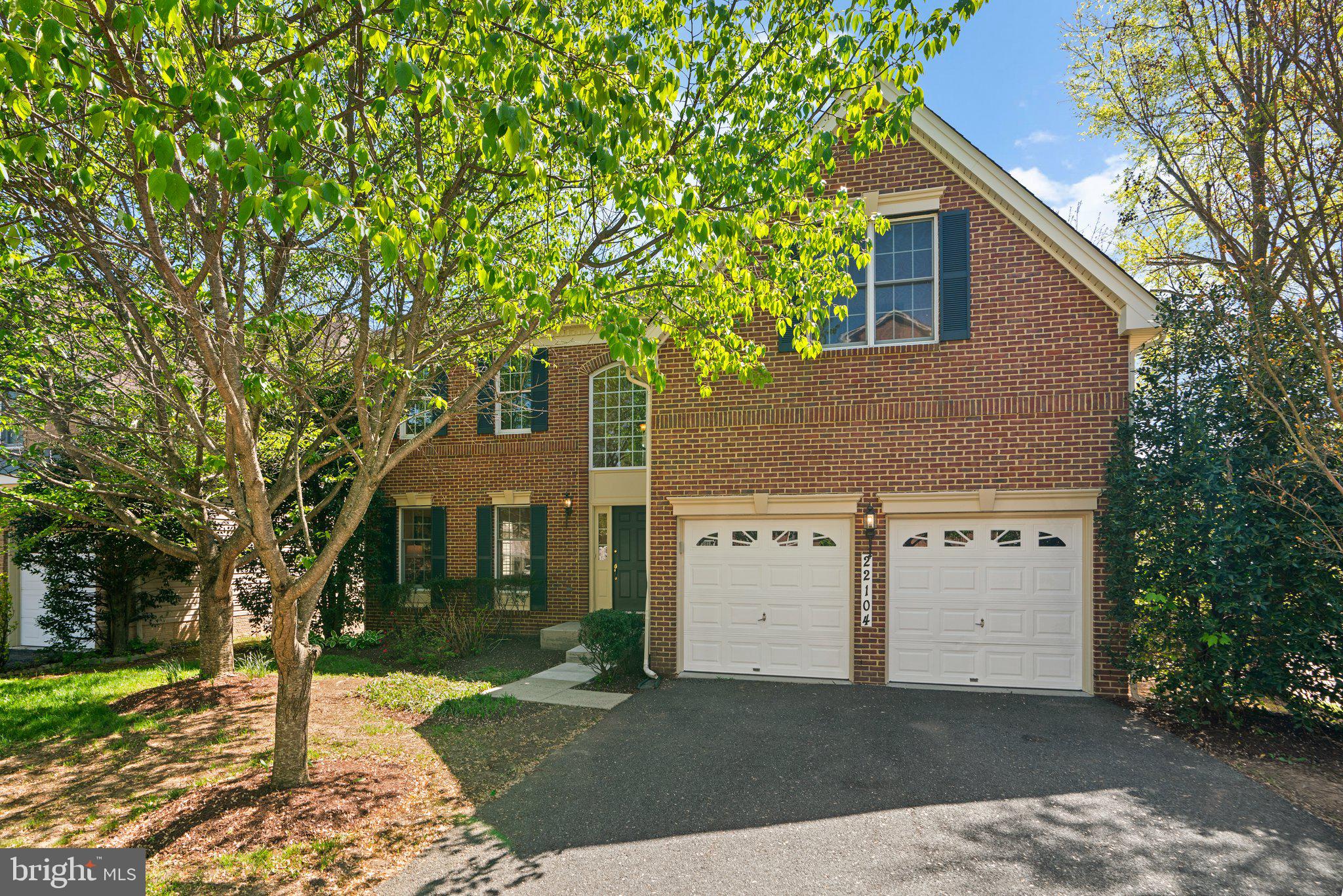 22104 Ginger Tree Way Clarksburg, MD 20871 - Photo 2 of 57 front view of house with a yard