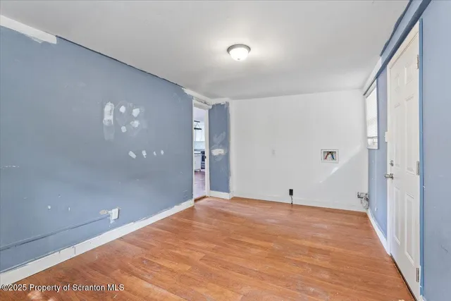 a view of empty room