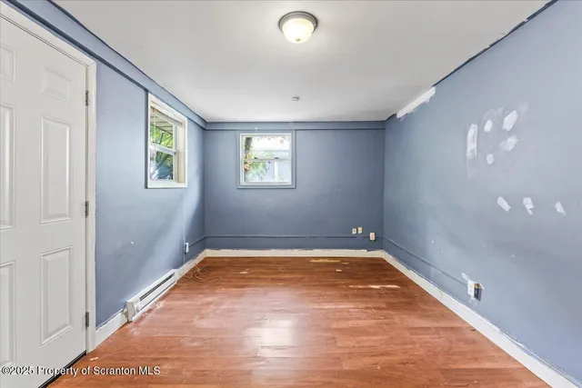 a view of a room with window