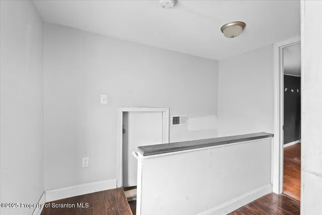 a view of empty room