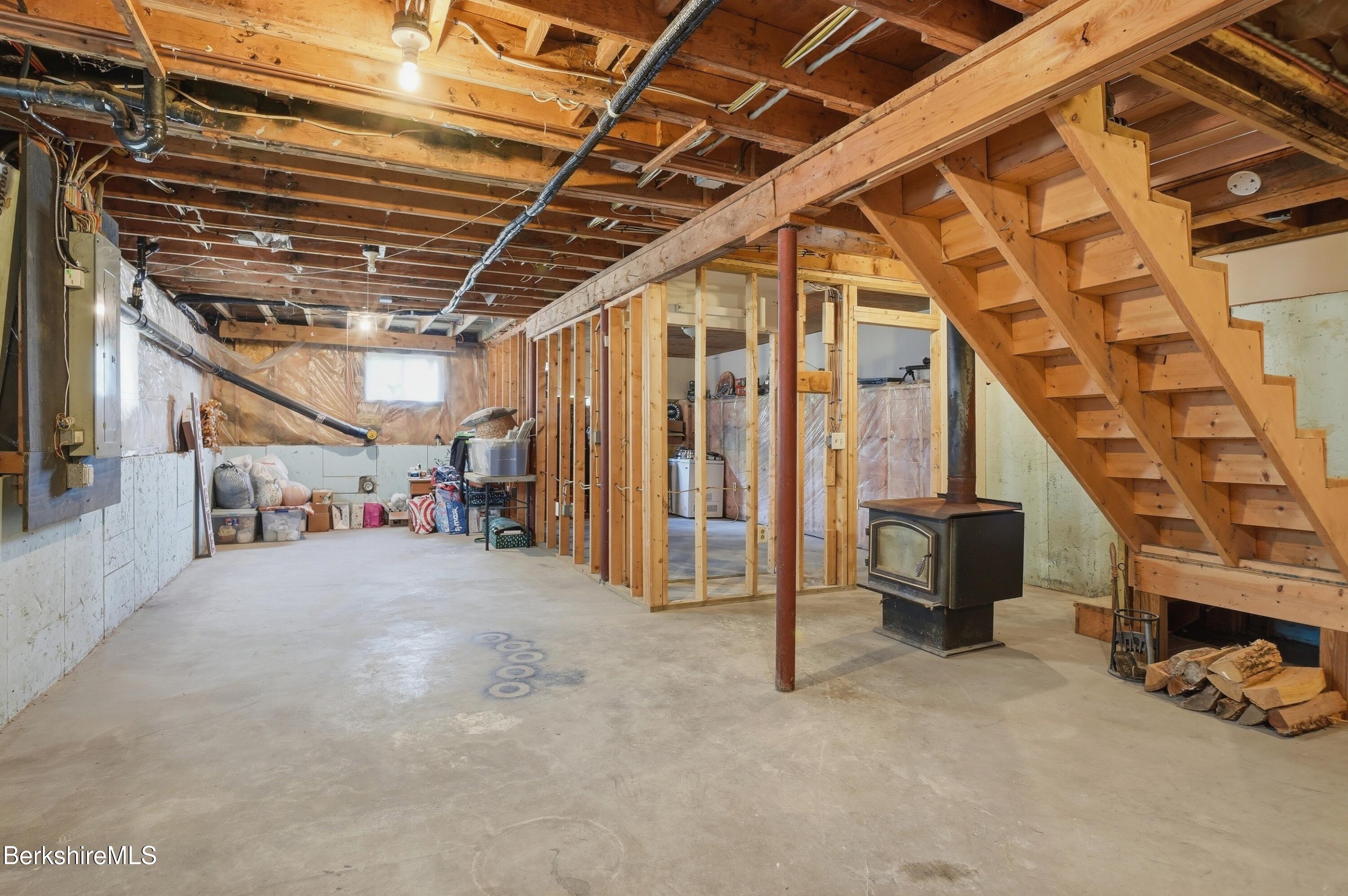 4 David Drive Peru, MA 01235 - Photo 42 of 44 a view of an empty room with stairs