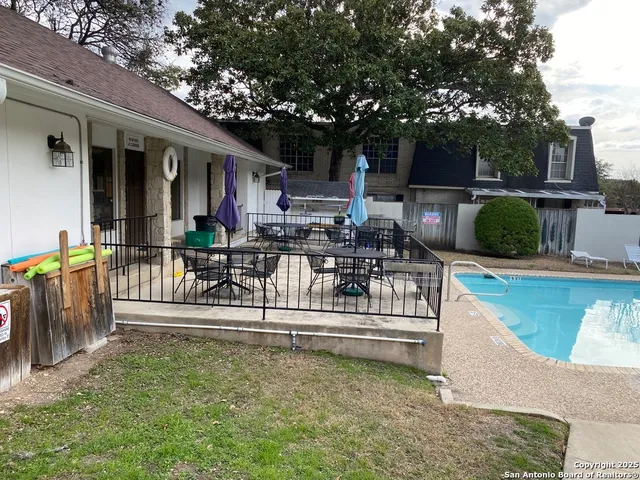 a view of a house with roof deck