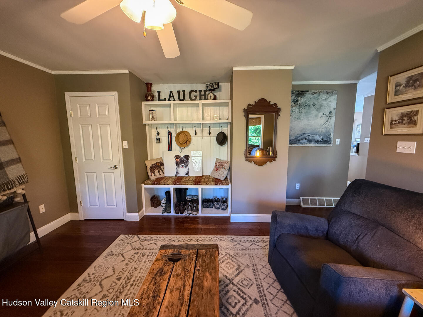787 Co Rte 6 Germantown, NY 12526 - Photo 11 of 35 a living room with furniture and wooden floor