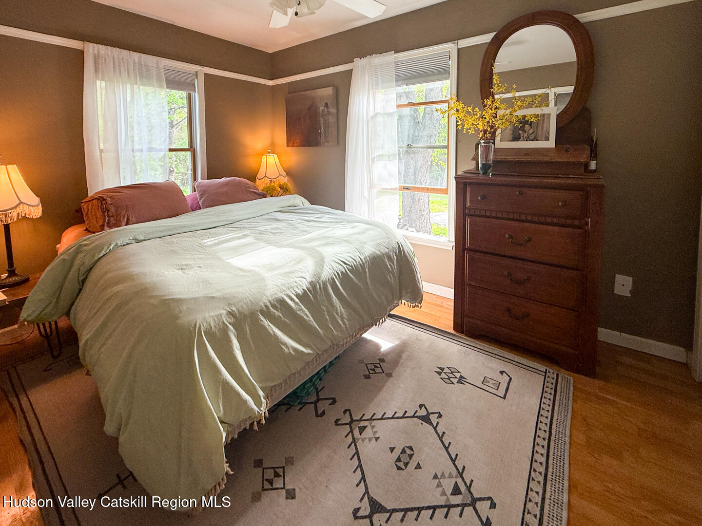 787 Co Rte 6 Germantown, NY 12526 - Photo 20 of 35 a bedroom with a bed and a dresser next to a window