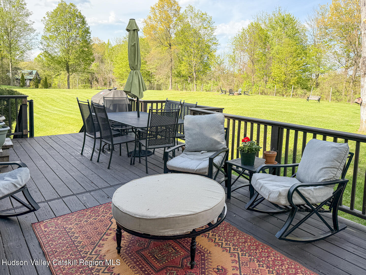 787 Co Rte 6 Germantown, NY 12526 - Photo 28 of 35 a view of a chairs and table in patio
