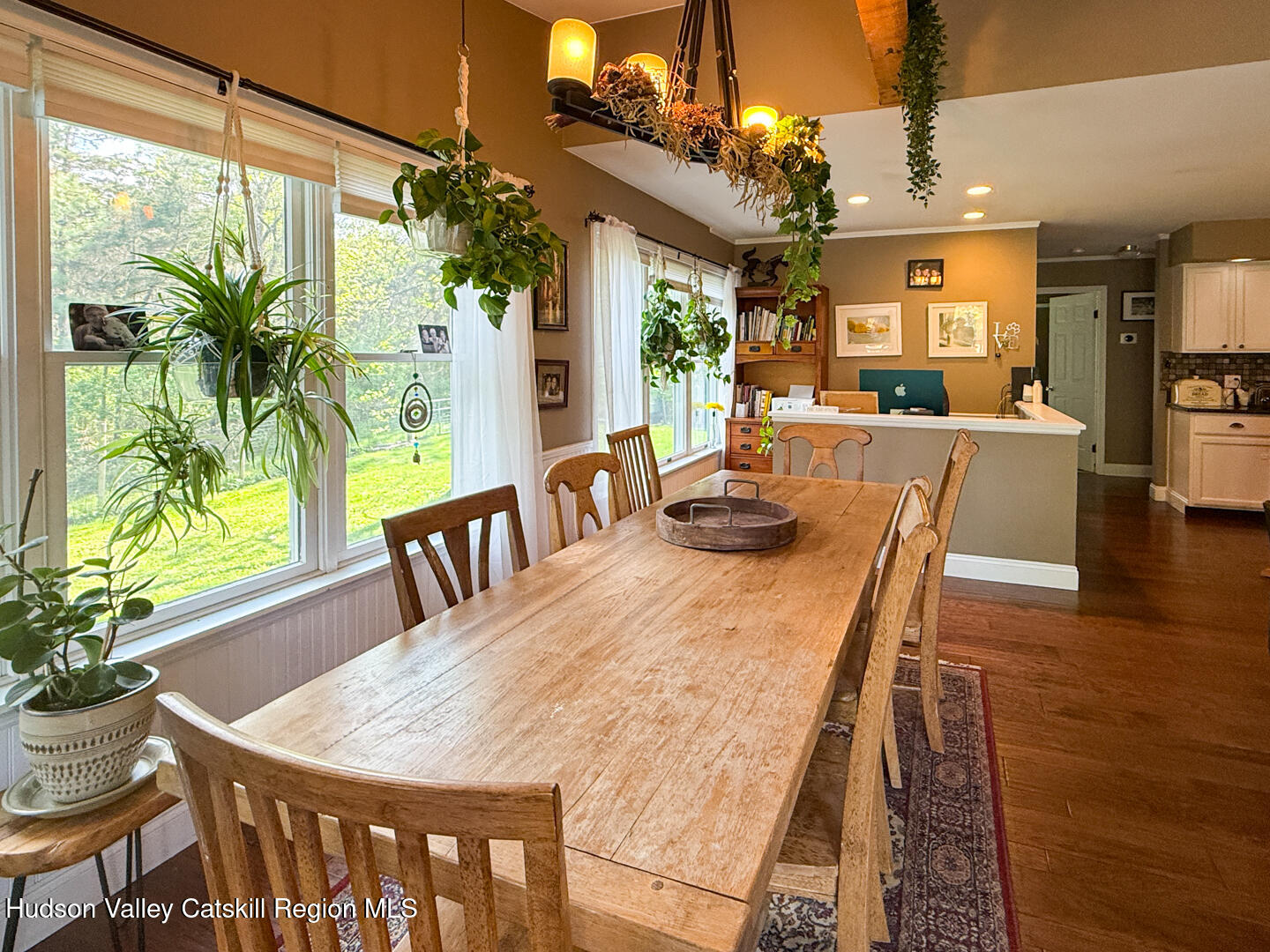 787 Co Rte 6 Germantown, NY 12526 - Photo 8 of 35 a view of a dining room with furniture window and wooden floor