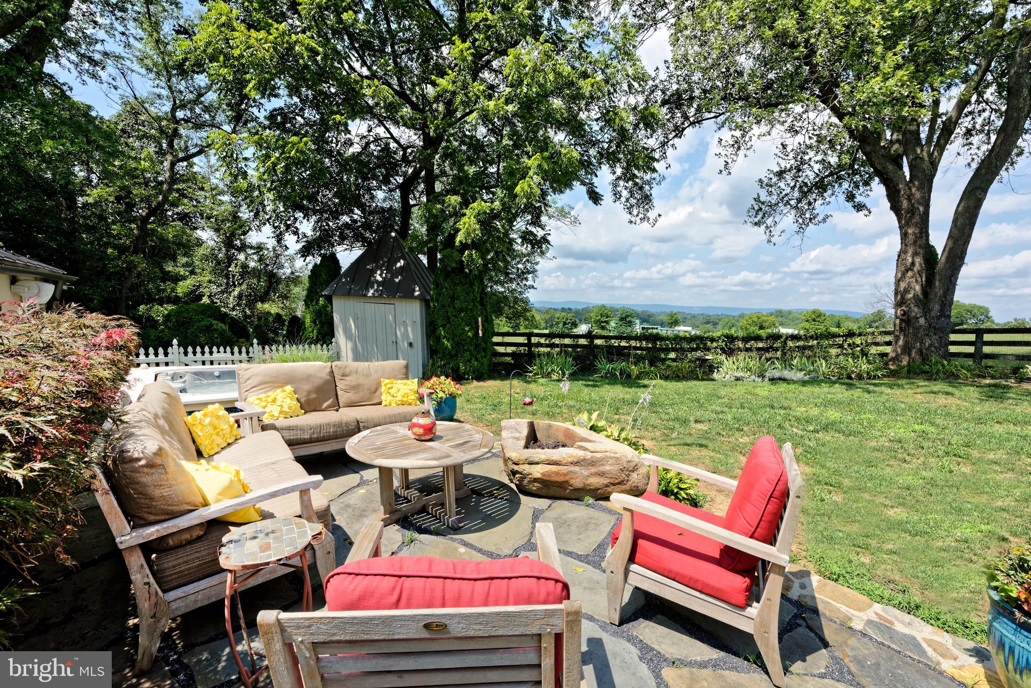 22780 Foxcroft Road Middleburg, VA 20117 - Photo 33 of 41 Enjoy incredible sunsets from the terrace