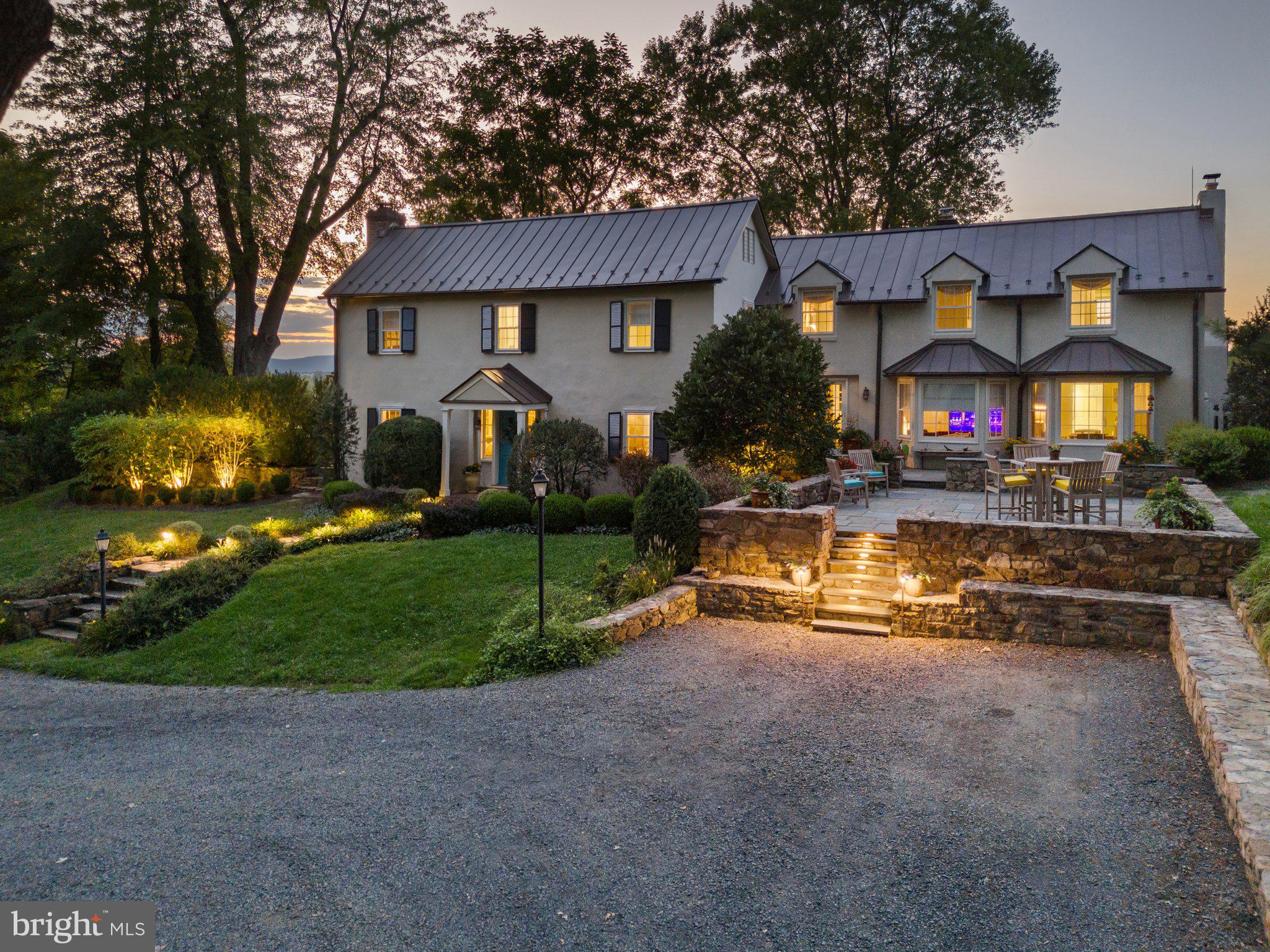 22780 Foxcroft Road Middleburg, VA 20117 - Photo 7 of 41 Custom lighting was added all around the house