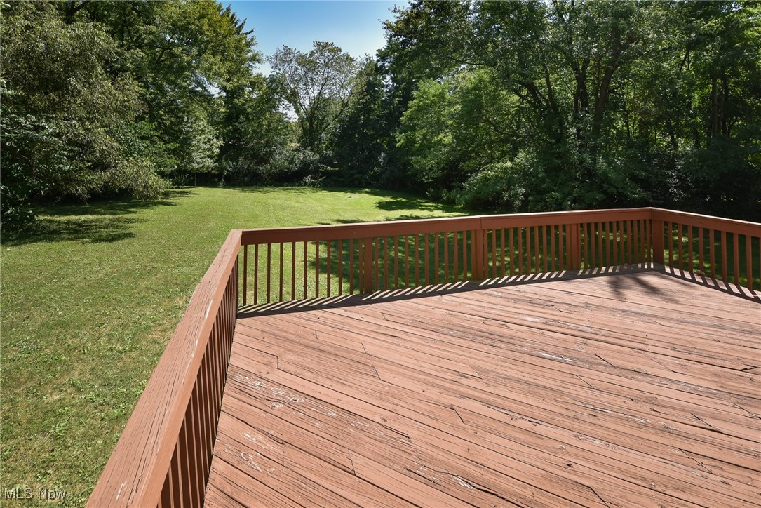 30776 Cedar Road Cleveland, OH 44124 - Photo 41 of 41 Wooden terrace featuring a yard