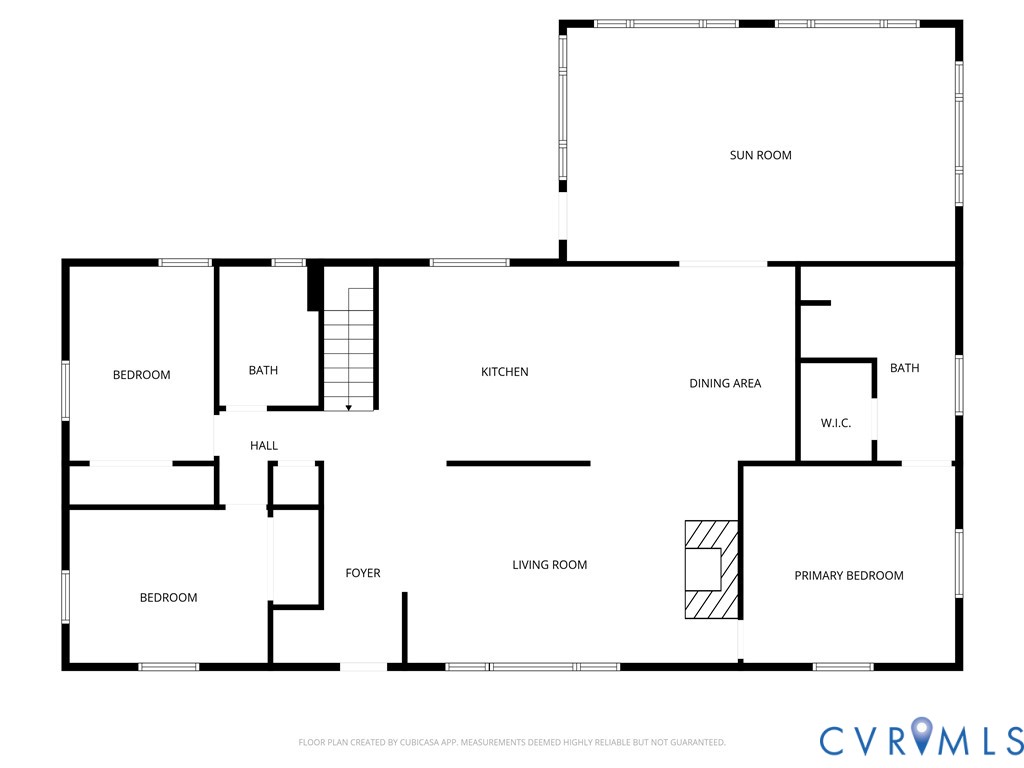 4617 Downland Road North Chesterfield, VA 23234 - Photo 21 of 22 View of property floor plan