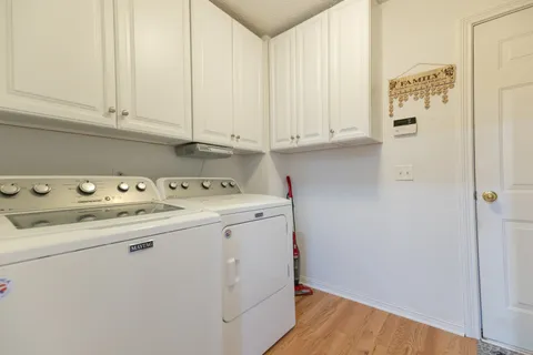 a view of storage and utility room