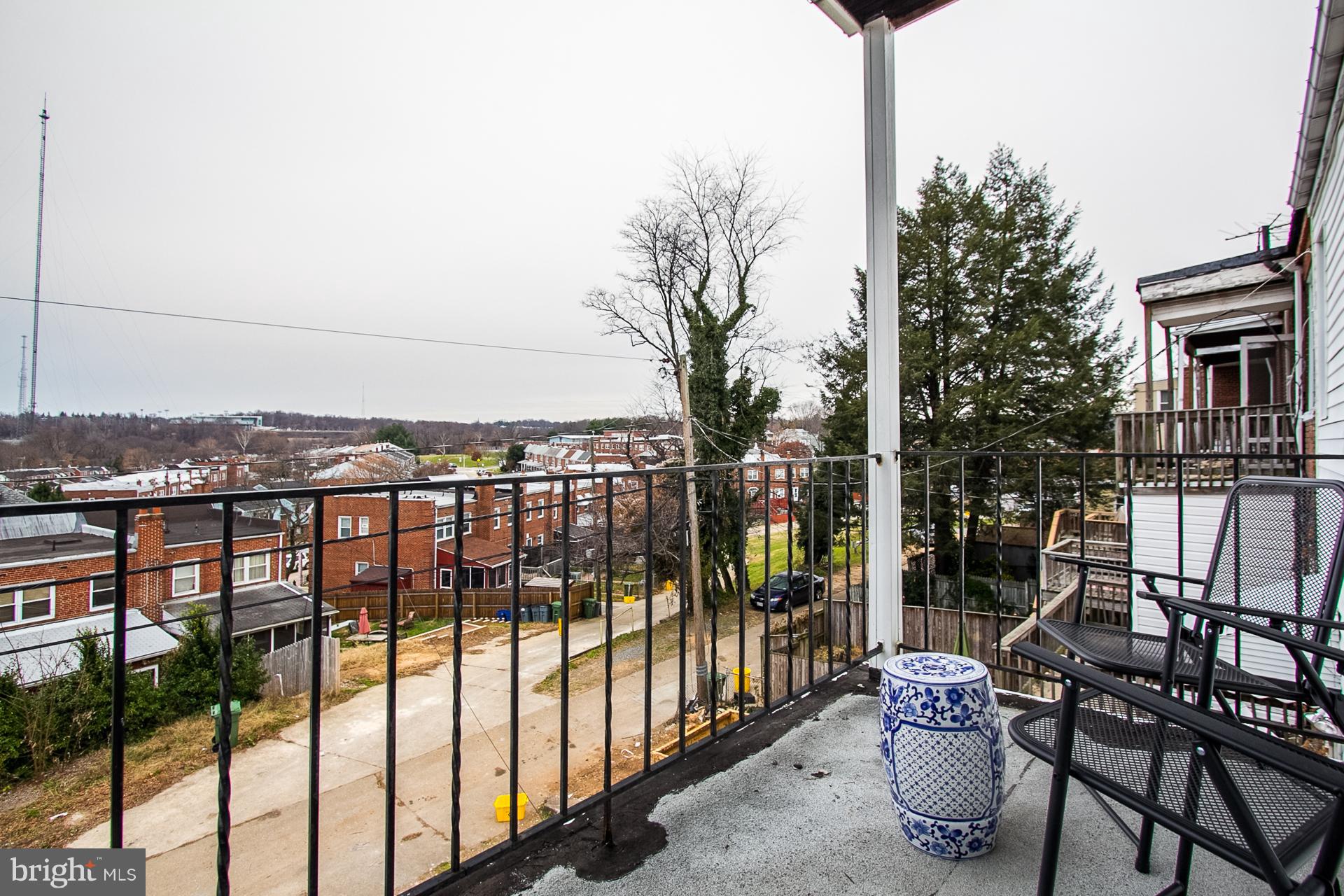 4218 Falls Road Baltimore, MD 21211 - Photo 22 of 30 2nd Level Balcony