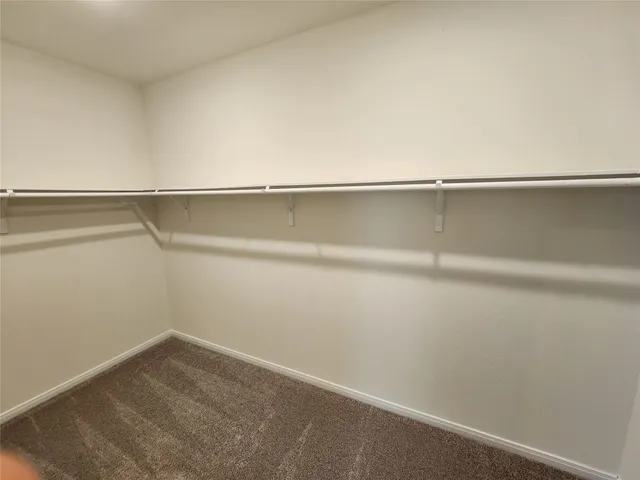 a room with linen closet