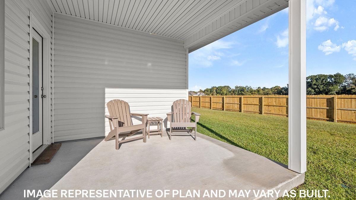445 Windemere Loop Oakland, TN 38060 - Photo 19 of 23 a balcony with chairs and outdoor view