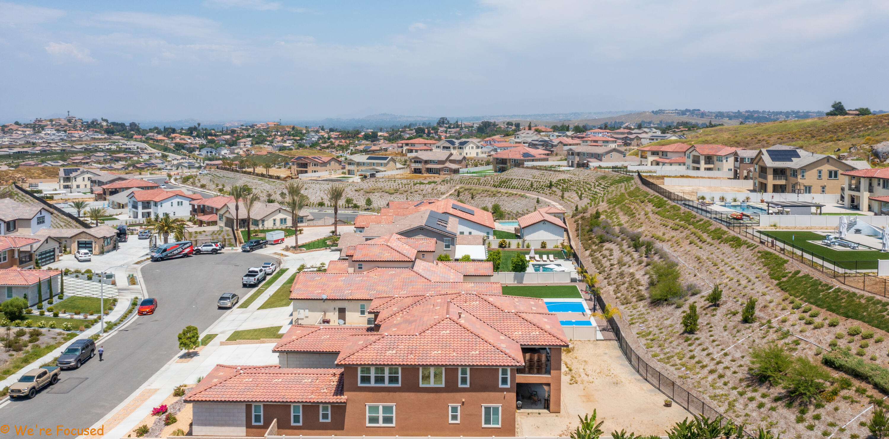 17126 Blue Lake Court Riverside, CA 92503 - Photo 65 of 75 an aerial view of a city
