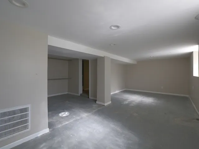 a view of empty room