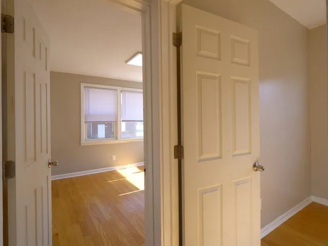 a view of front door