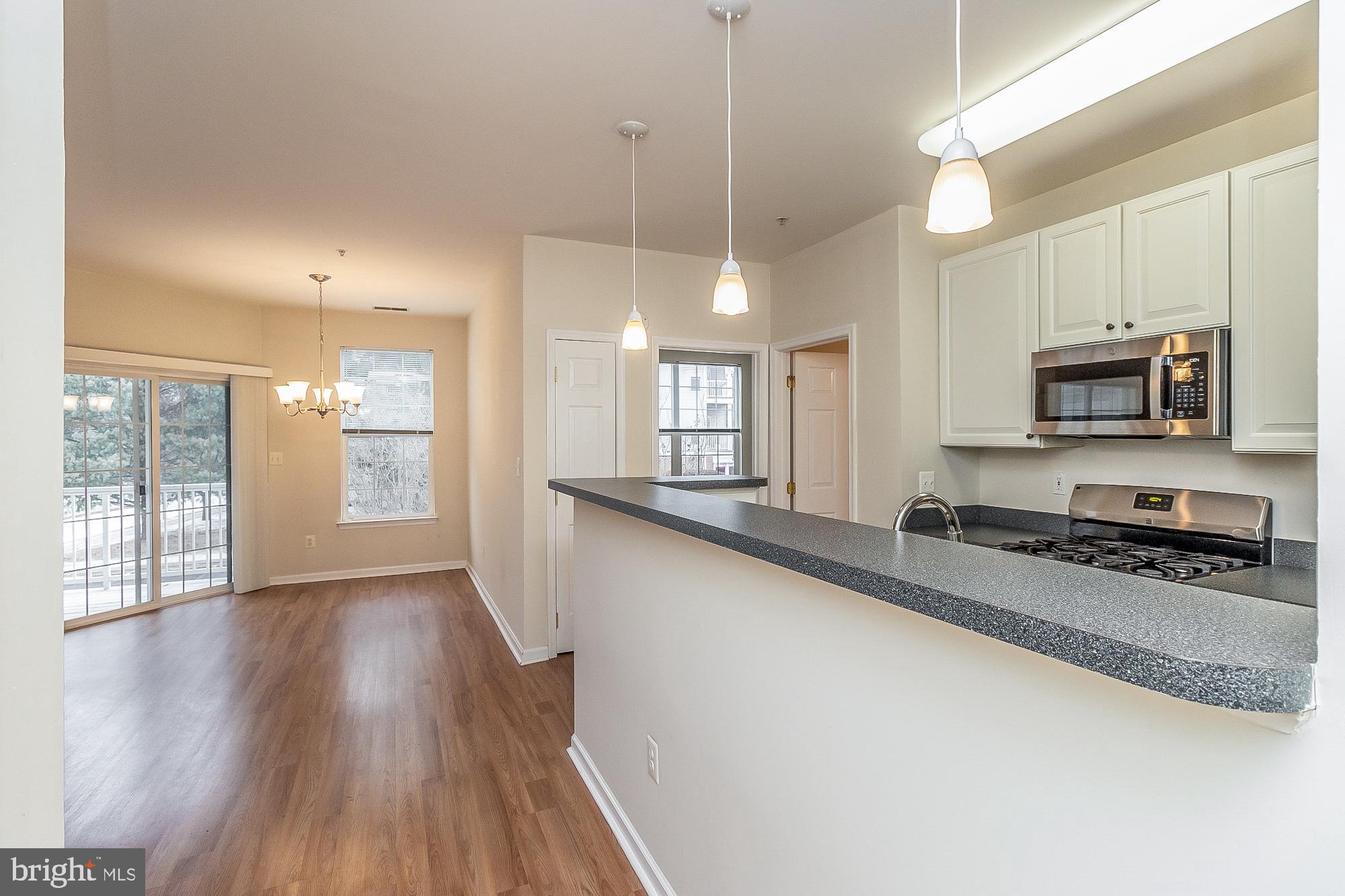 18 Hawk Rise Lane, Unit 205 Owings Mills, MD 21117 - Photo 10 of 29 a view of a kitchen with a sink and wooden floor