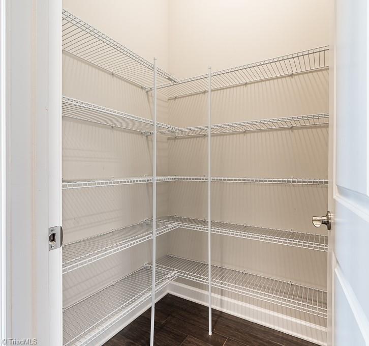 8200 Brotherstwo Road Colfax, NC 27235 - Photo 11 of 50 Large walk in pantry to the left and butler's pantry to the right. Upper and lower cabinets provide extra storage. Additional counterspace is a great spot for setting up drinks or food while entertaining.