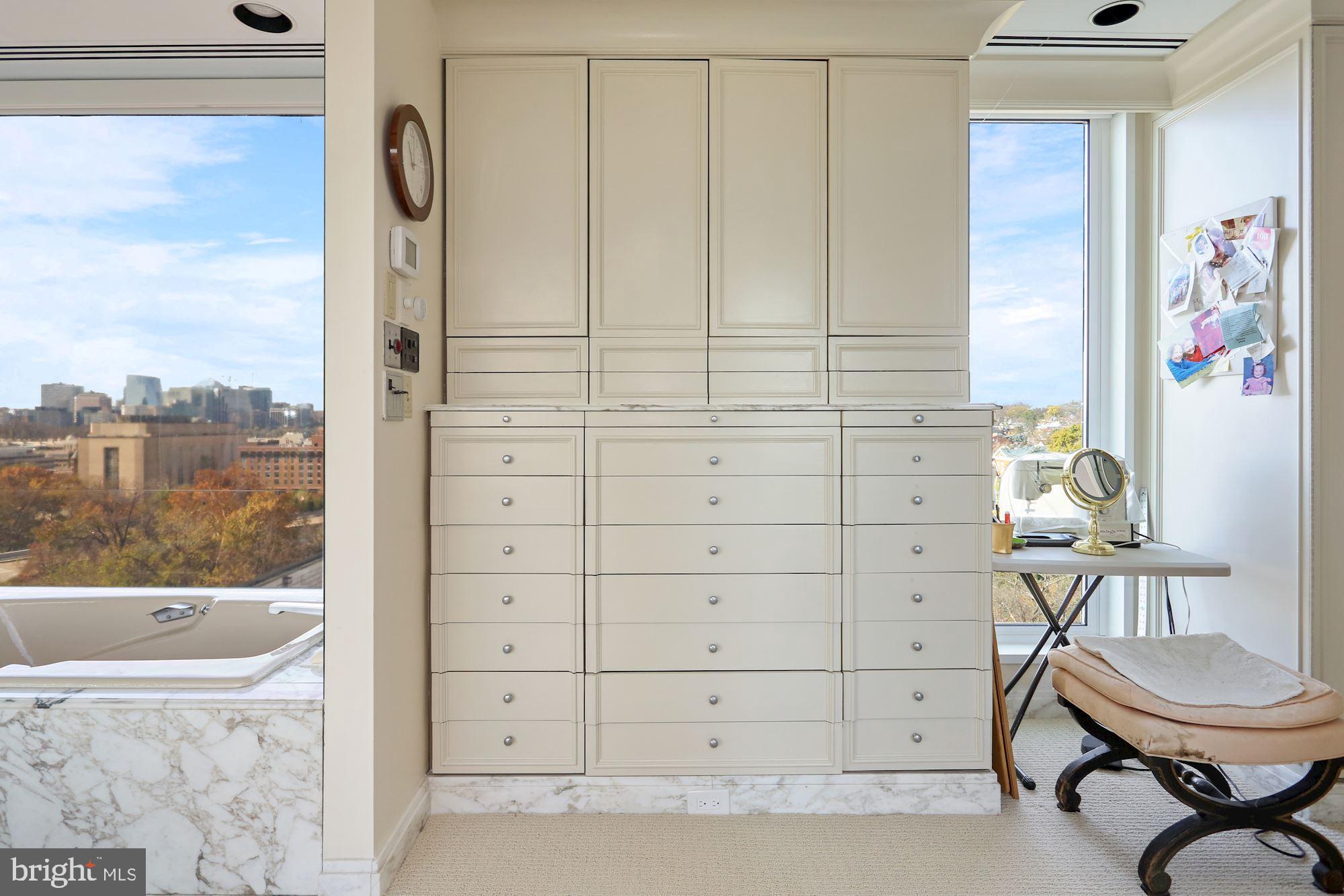 2501 M Street Northwest, Unit 717 Washington, DC 20037 - Photo 17 of 34 Beautiful Built-Ins