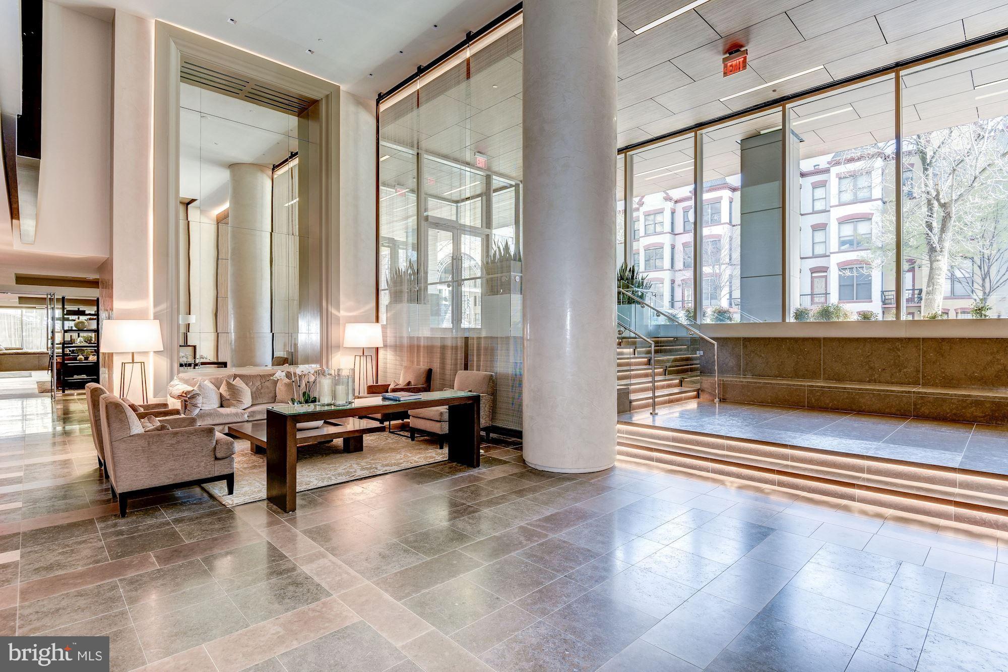 2501 M Street Northwest, Unit 717 Washington, DC 20037 - Photo 29 of 34 Magnificent Lobby