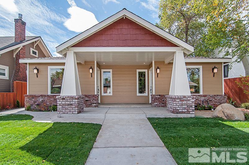72 Caliente Street Reno, NV 89509 - Photo 11 of 12 a front view of a house with garden