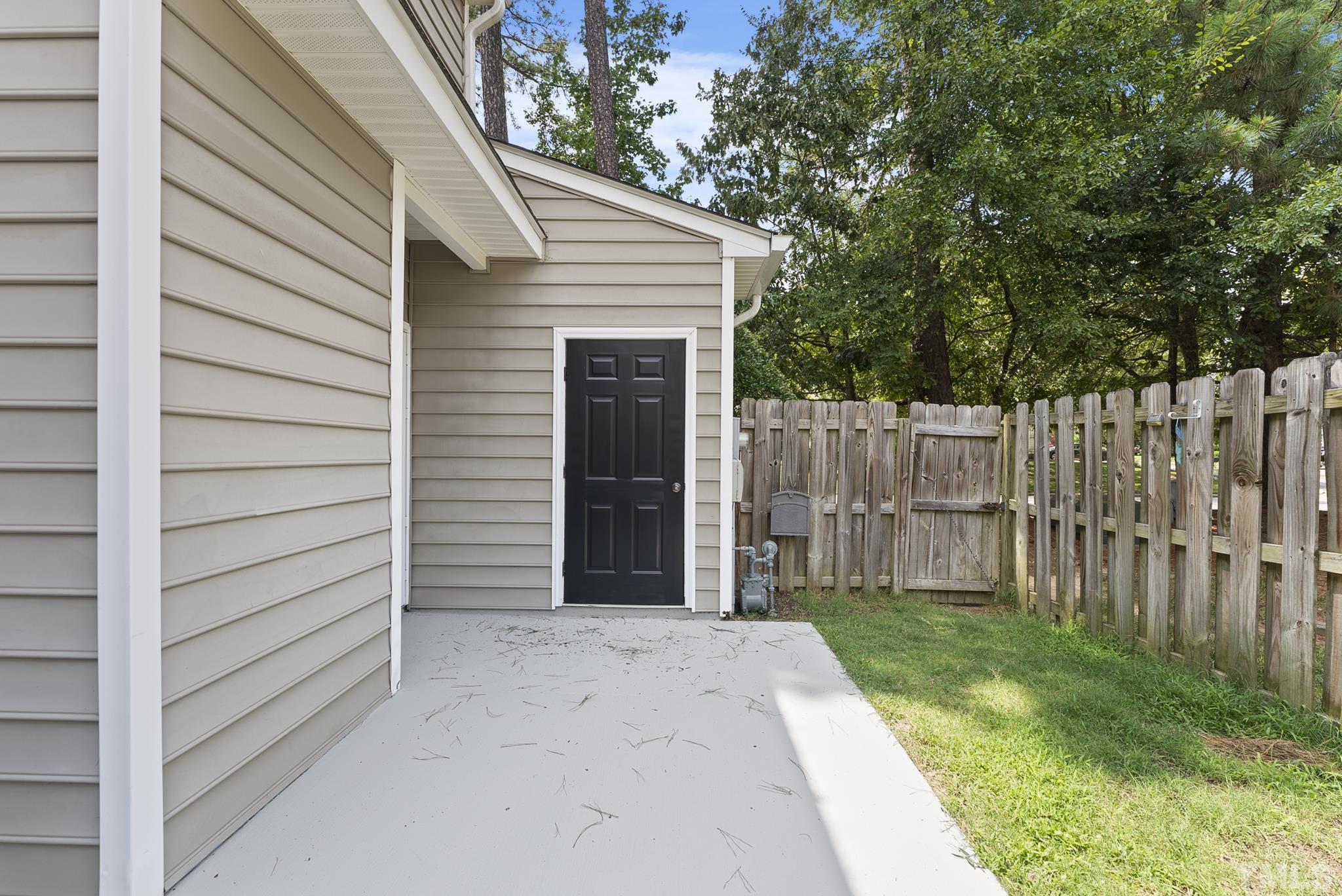 8706 Leeds Forest Lane Raleigh, NC 27615 - Photo 22 of 22 a view of a garage