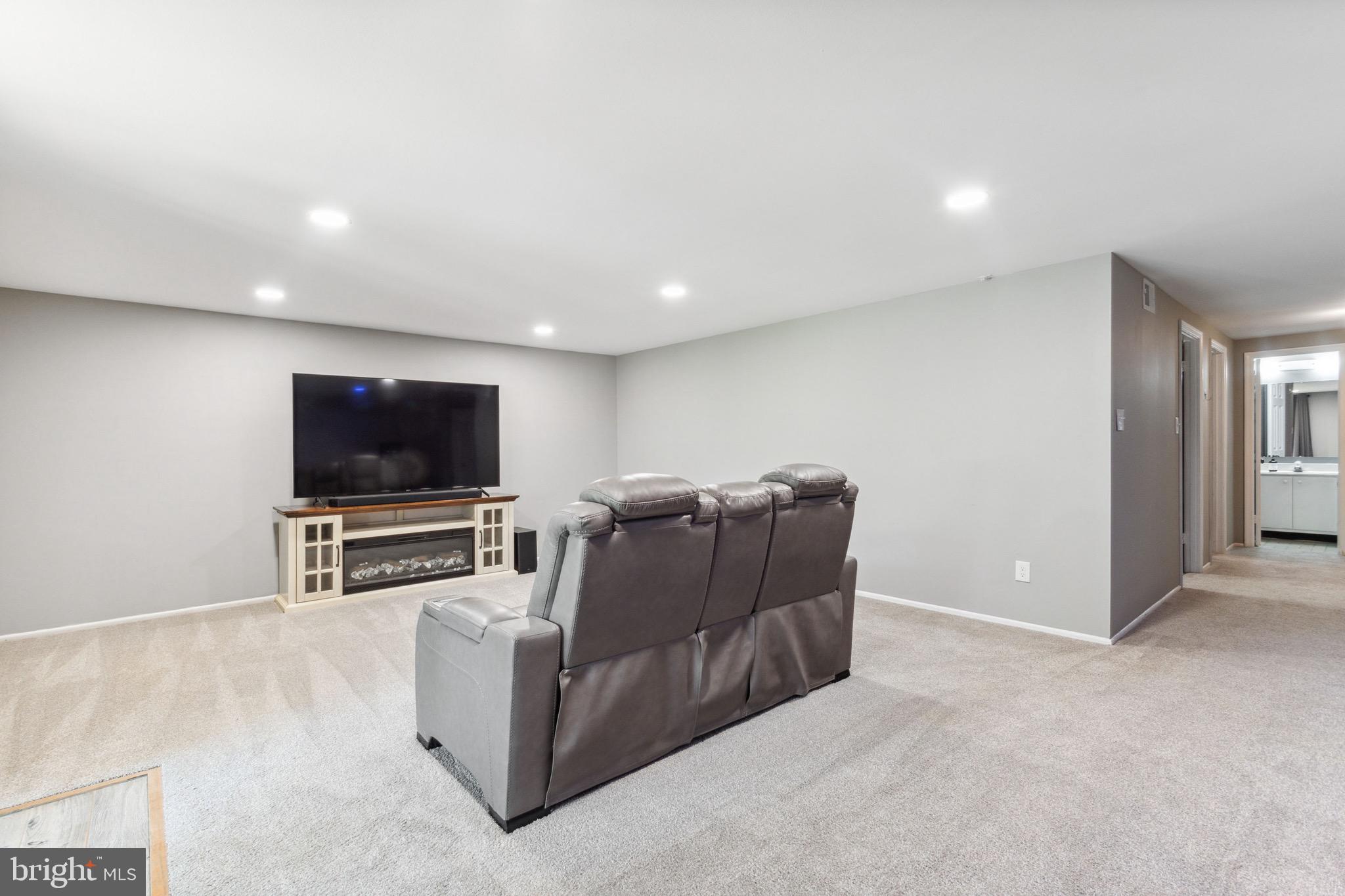 2314 Wonderview Road Lutherville-Timonium, MD 21093 - Photo 35 of 46 Lower Level Family Room with Slider to Rear Yard