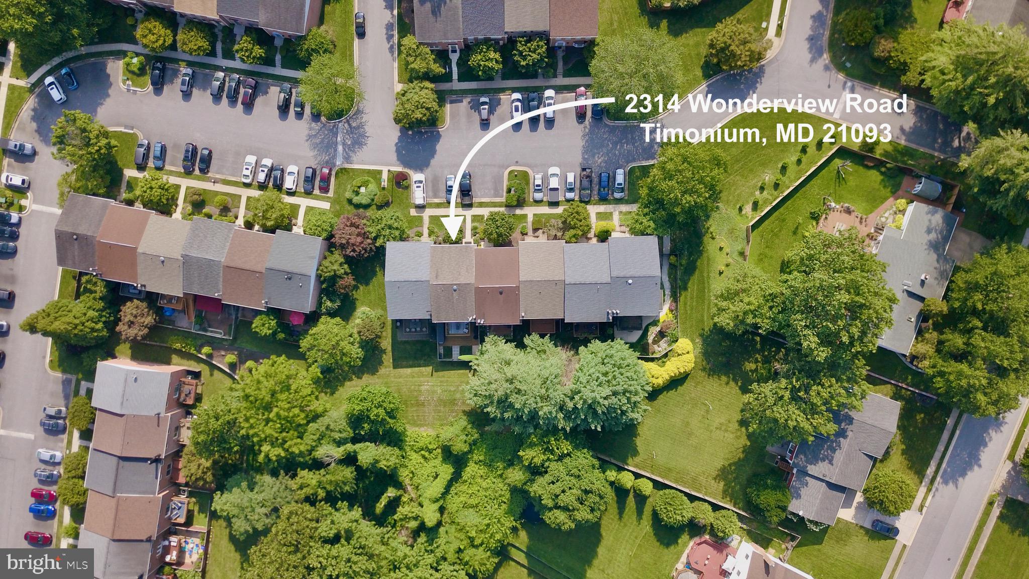 2314 Wonderview Road Lutherville-Timonium, MD 21093 - Photo 42 of 46 Aerial View