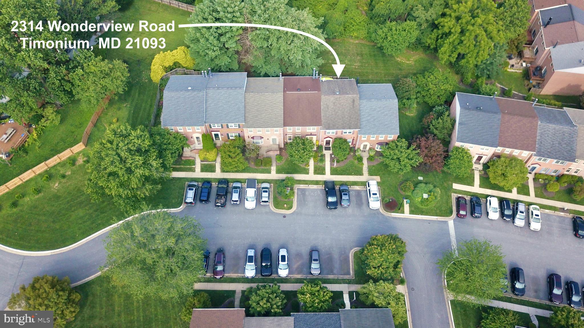 2314 Wonderview Road Lutherville-Timonium, MD 21093 - Photo 43 of 46 Aerial View