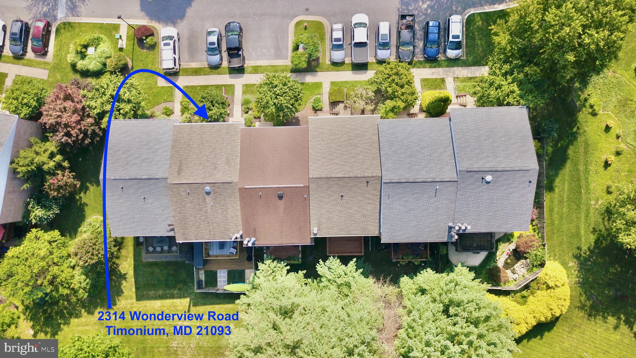 2314 Wonderview Road Lutherville-Timonium, MD 21093 - Photo 44 of 46 Aerial View
