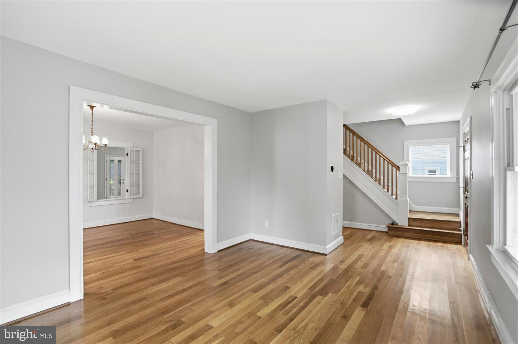 24 Normal Terrace Baltimore, MD 21286 - Photo 8 of 37 a view of empty room with wooden floor