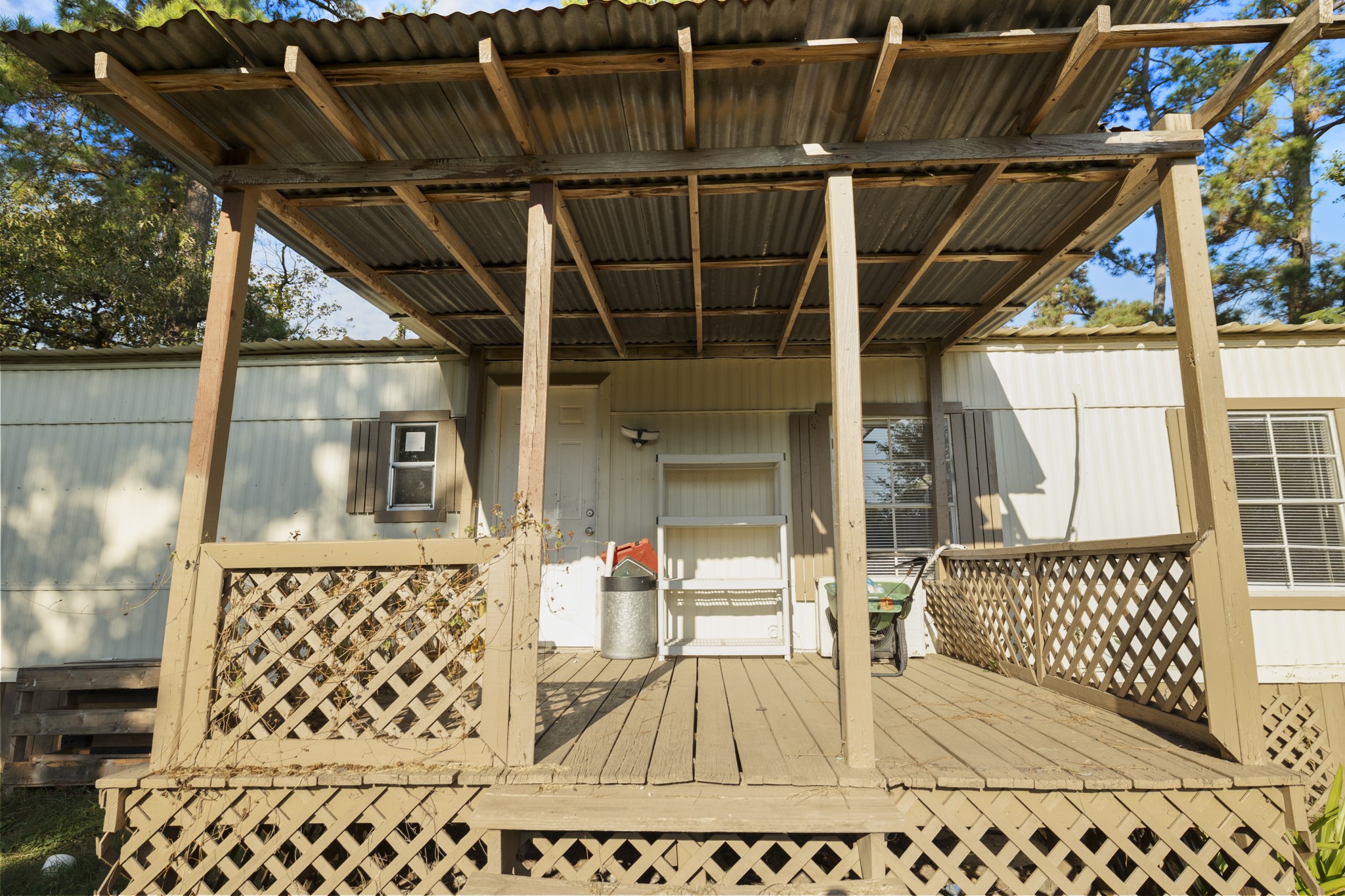 37111 Middle Trail Magnolia, TX 77354 - Photo 29 of 36 a view of a porch with wooden floor