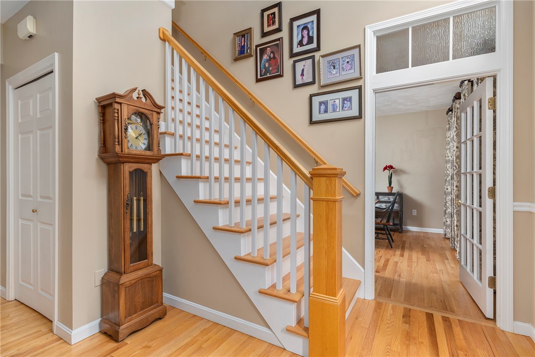 8 Howland Farm Road East Greenwich, RI 02818 - Photo 20 of 42 Front foyer. The glass French door leads to the dining room