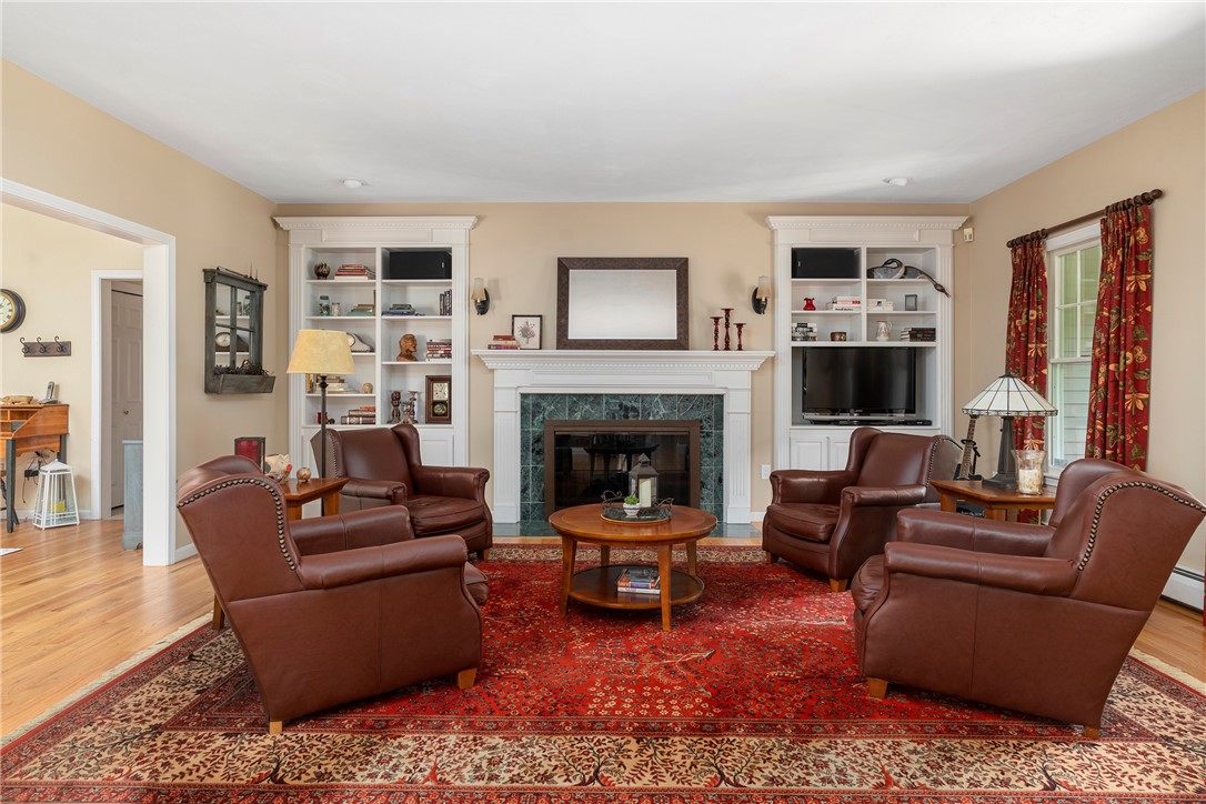 8 Howland Farm Road East Greenwich, RI 02818 - Photo 2 of 42 Family room with gas fireplace