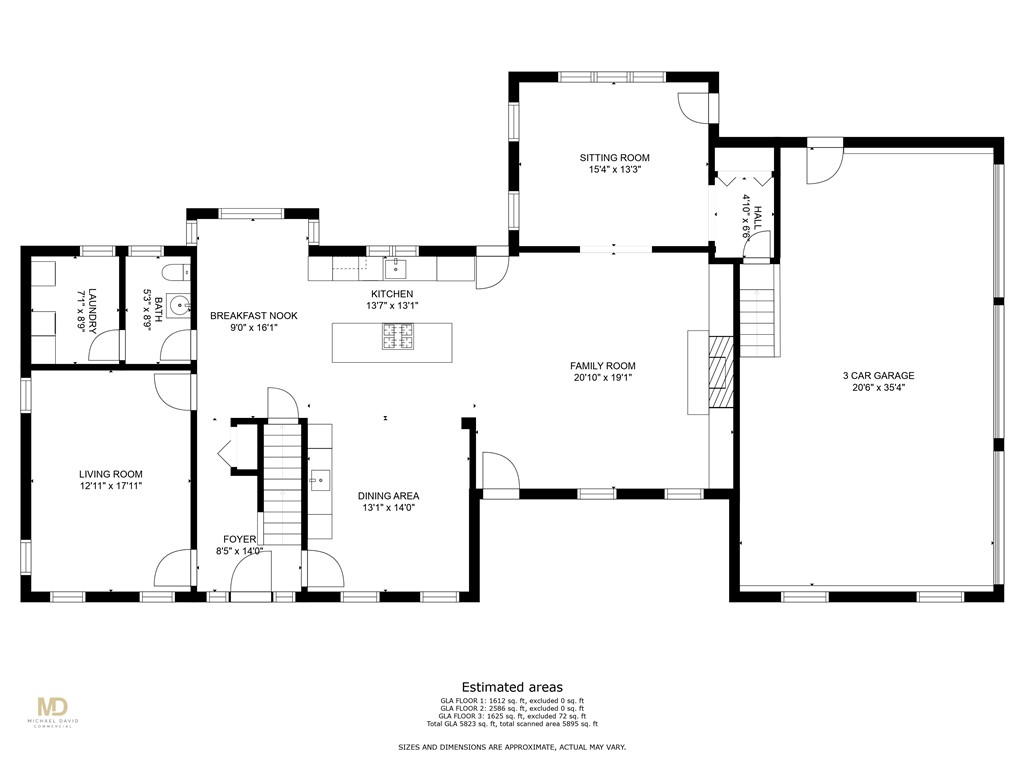 8 Howland Farm Road East Greenwich, RI 02818 - Photo 39 of 42 First Level - Floor Plan