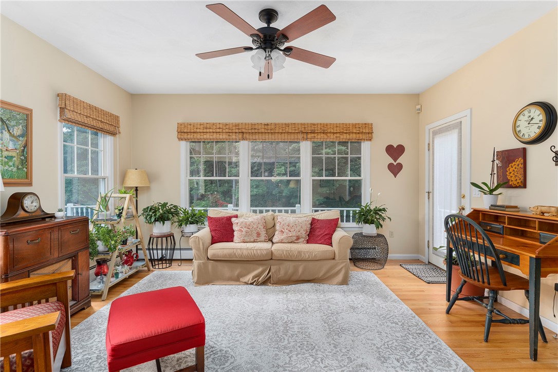 8 Howland Farm Road East Greenwich, RI 02818 - Photo 5 of 42 Sitting room with views of the deck and backyard
