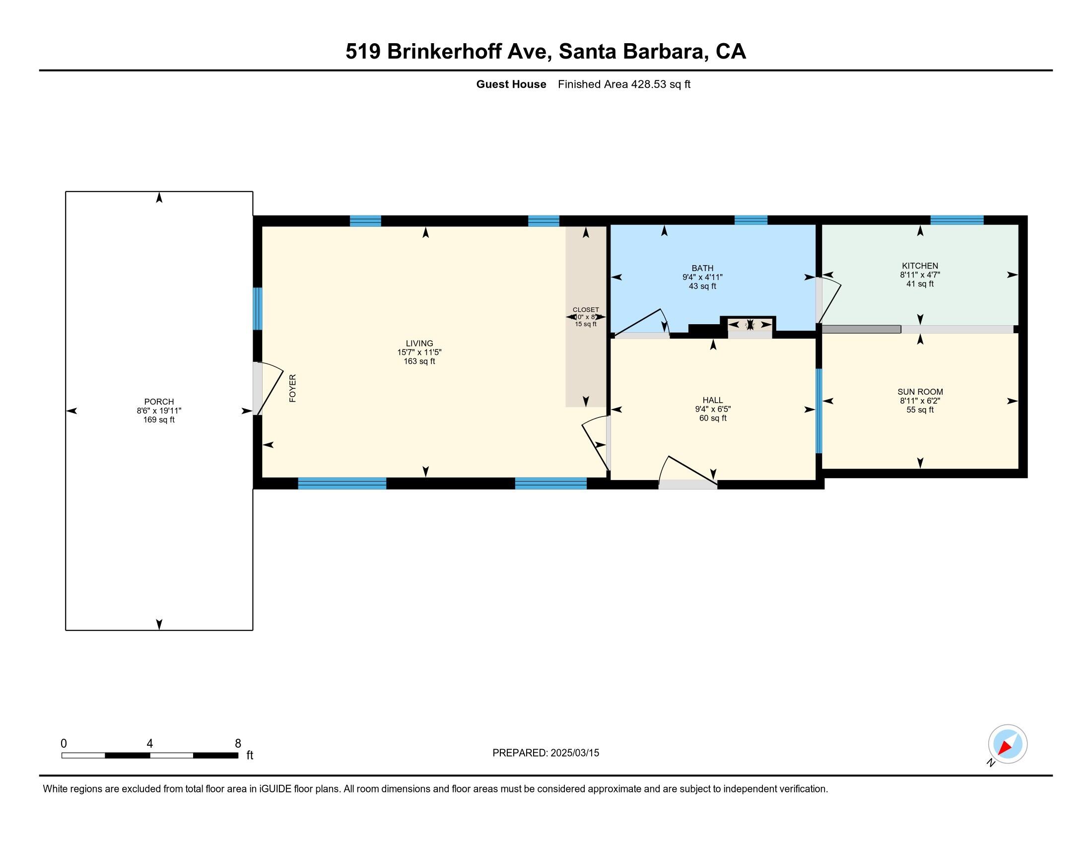 517 Brinkerhoff Avenue Santa Barbara, CA 93101 - Photo 31 of 31 3-519 Brinkerhoff Ave_floor_imperial_en_