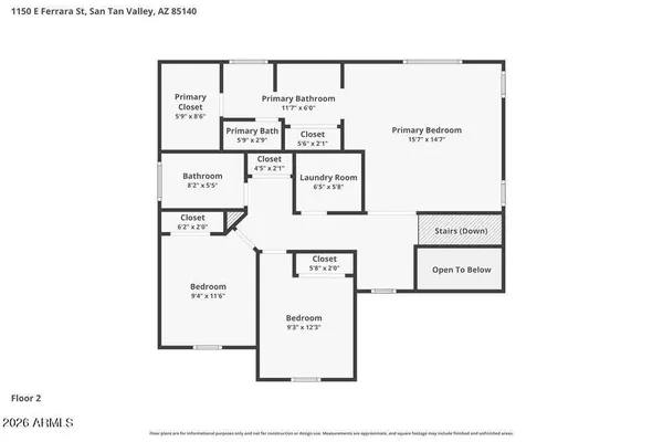$1,920 | 1150 East Ferrara Street, San Tan Valley, AZ 85140