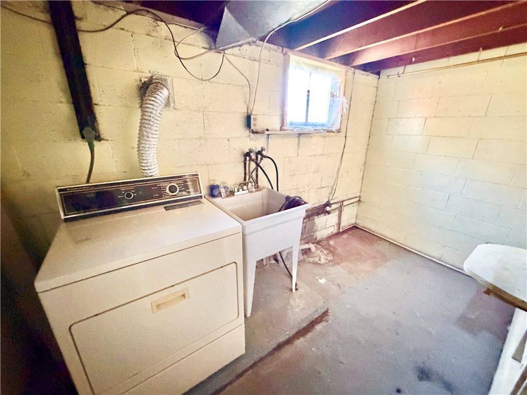 35 Cramer Avenue Uniontown, PA 15401 - Photo 21 of 21 a utility room with dryer and washer