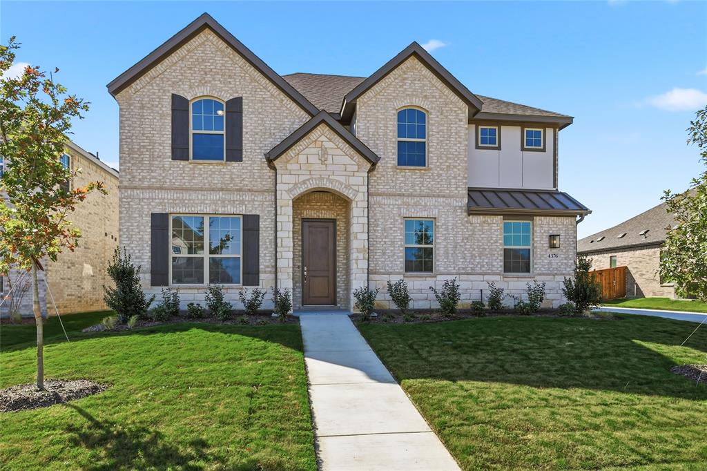 4376 Addison Street Midlothian, TX 76065 - Photo 1 of 1 a front view of a house with garden