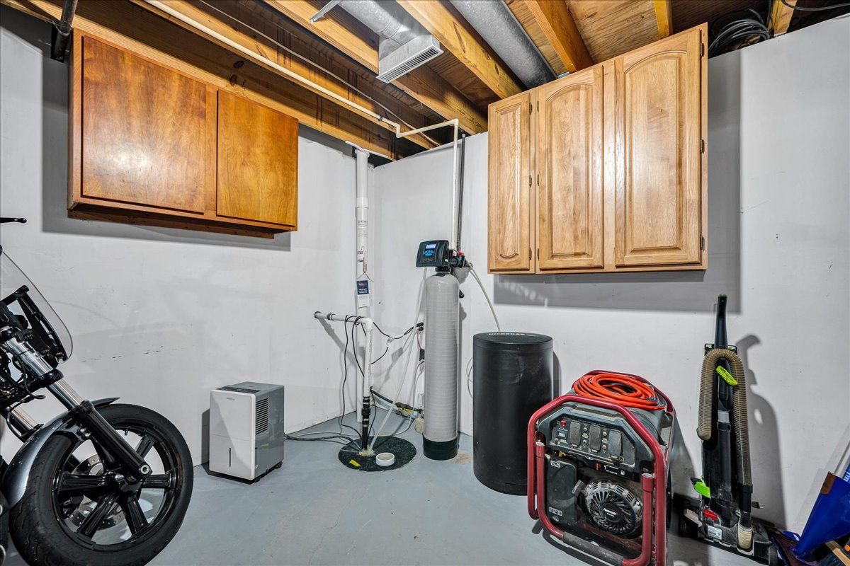 505 West North Street Danvers, IL 61732 - Photo 31 of 45 a view of storage and utility room with stuff