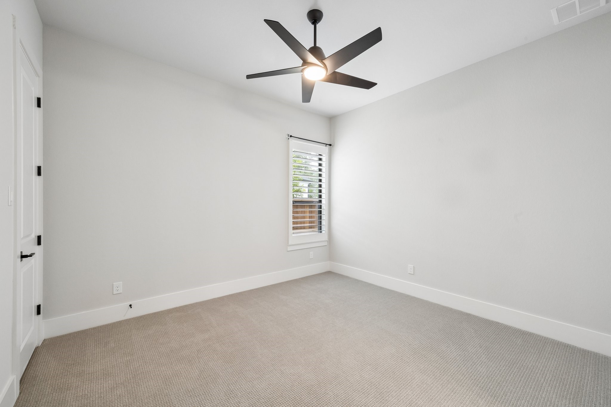 27720 Hazelbrook Lane Spring, TX 77386 - Photo 38 of 49 Your 4th Bedroom also has an upgraded Ceiling Fan, Plantation Shutters and a Walk-In Closet with Full En-Suite