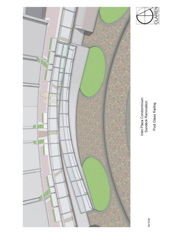 6885 North Ocean Boulevard, Unit 3040 Ocean Ridge, FL 33435 - Photo 70 of 70 Inlet Plaza Post Railing Rendering pg. 4