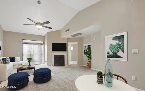 a view of living room