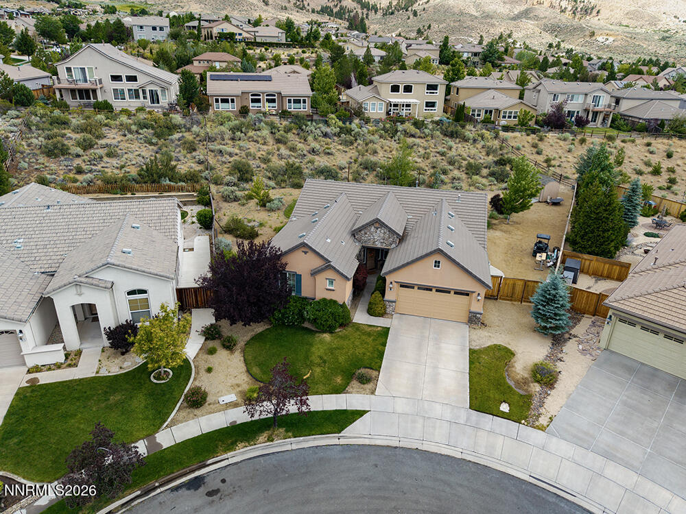 7865 Peavine Trail Court Reno, NV 89523 - Photo 30 of 33 Aerial Front 1000x700