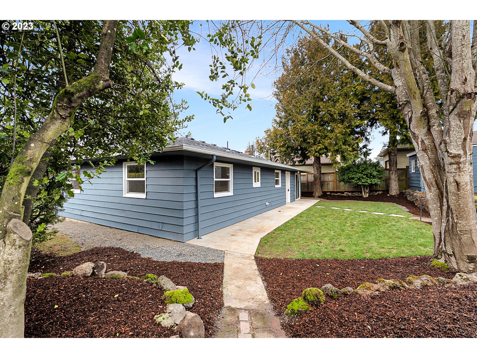 8900 Southwest 69th Avenue Portland, OR 97223 - Photo 26 of 31 a view of backyard with outdoor space