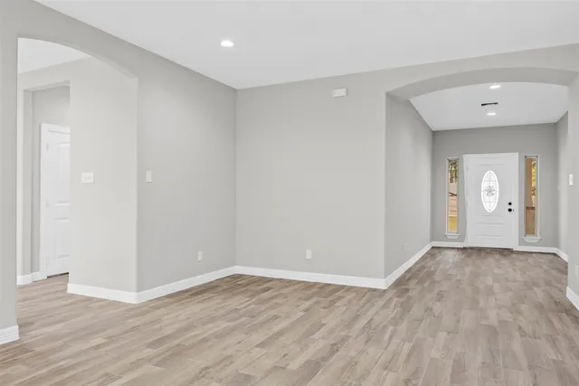 wooden floor in an empty room