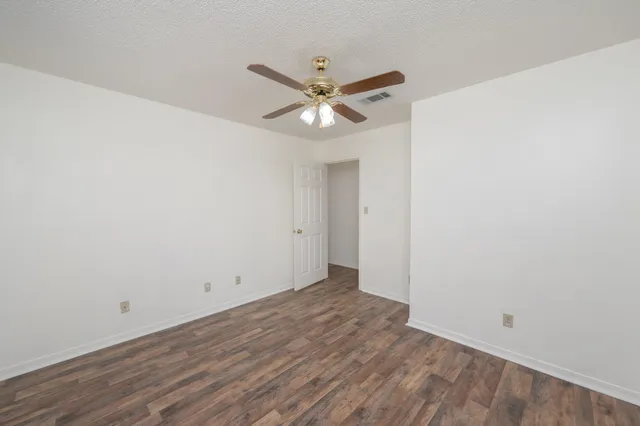wooden floor in an empty room