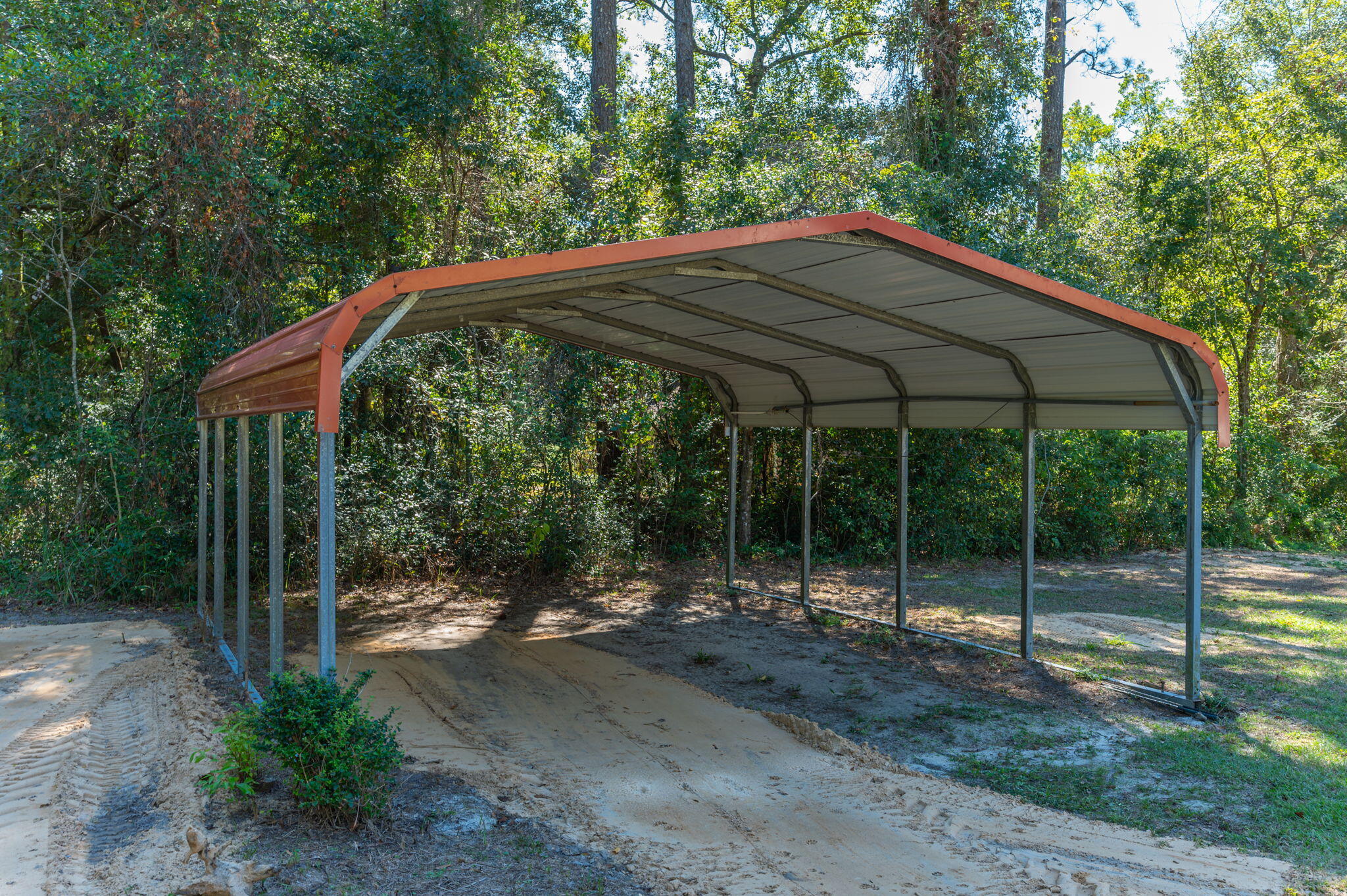 624 Hill Street DeFuniak Springs, FL 32435 - Photo 34 of 34 a view of a wooden deck with a backyard